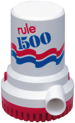 Rule 1500 GPH High Capacity Bilge Pump, 24V