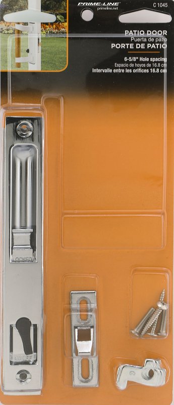 Prime-Line C 1045 Handleset, Aluminum, Chrome