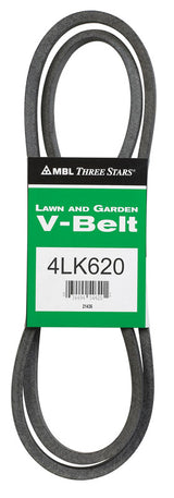 Mitsuboshi Super KB Standard V-Belt 0.5 in. W X 62 in. L For Riding Mowers
