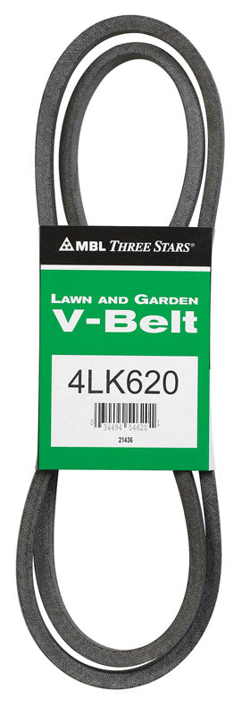 Mitsuboshi Super KB Standard V-Belt 0.5 in. W X 62 in. L For Riding Mowers