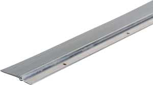 M-D 69612 Door Sweep, Aluminum Flange, 36 in L, 2-1/4 in W, Vinyl Insert