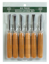 Robert Larson Woodcarving Set 6 pc