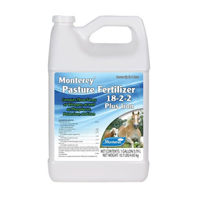Monterey 7103 Pasture Fertilizer, 1 gal, Liquid, 18-2-2 N-P-K Ratio, Pack of 4