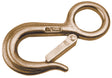 SeaDog 1383051 Bronze Fast Eye Safety Snap Hook 1,500 lb Capacity 1/8 Diameter