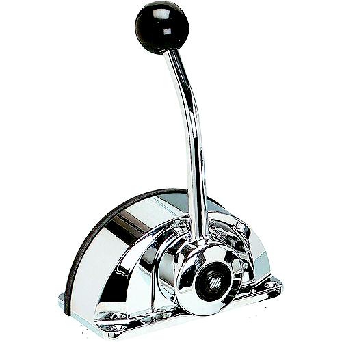 Universal Dual Function Top Mount Controls, Chrome Single Lever