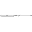 UFLEX M86 Universal Rack & Pinion Steering Cable (Replaces UFLEX, Morse Command 200 or Teleflex SSC124), 14'