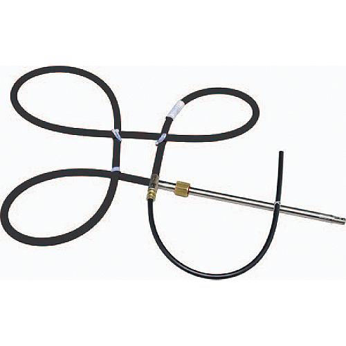 Uflex M90BX17 M90 Universal Mach Performance Rotary Steering Cable, 17' Black