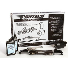 Uflex PROTECH21T Protech Hydraulic Tilt Steering System for Johnson/Evinrude, Yamaha, Suzuki w/Tilt Helm. Hoses sold separately.