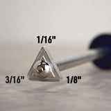 QEP 1.26 in. H X 1.25 in. W X 10 in. L Carbide Grout Removal Tool 1 pk