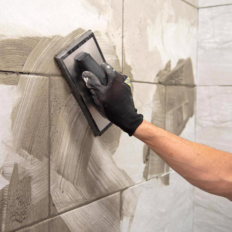 QEP 4 in. W X 9.5 in. L Rubber Grout Float Smooth