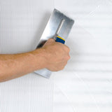 QEP 11 in. W X 4-1/2 in. L Stainless Steel V Notched Trowel