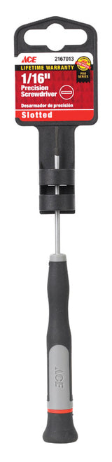 Ace 1/16 in. X 2-1/2 in. L Slotted Precision Screwdriver 1 pc, Pack of 2