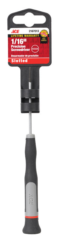 Ace 1/16 in. X 2-1/2 in. L Slotted Precision Screwdriver 1 pc, Pack of 2