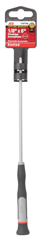 Ace 1/8 in. X 6 in. L Slotted Precision Screwdriver 1 pc, Pack of 2