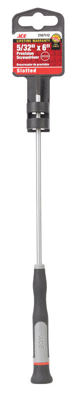 Ace 5/32 in. X 6 in. L Slotted Precision Screwdriver 1 pc, Pack of 2