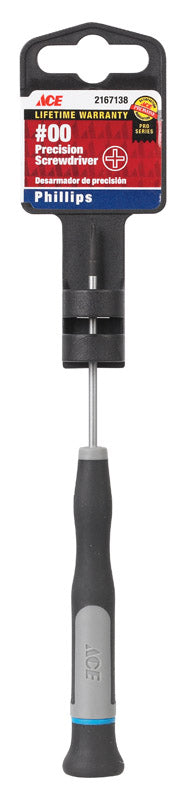 Ace No. 00 X 2-1/2 in. L Phillips Precision Screwdriver, Pack of 2