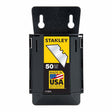 Stanley Steel Heavy Duty Blade Dispenser with Blades 2-7/16 in. L 50 pc