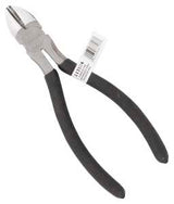 Vulcan PC417-5 Cutting Pliers, 6 in OAL, 1.2 mm Cutting Capacity, 1-1/2 in Jaw Opening, Black Handle, 3/4 in W Jaw, Pack of 40