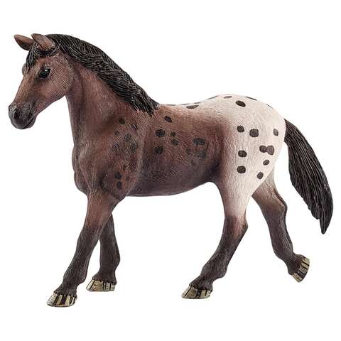 Schleich Horse Club Appaloosa Mare Toy Brown, Pack of 5