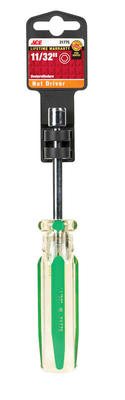 Ace 11/32 in. SAE Nut Driver 7 in. L 1 pc