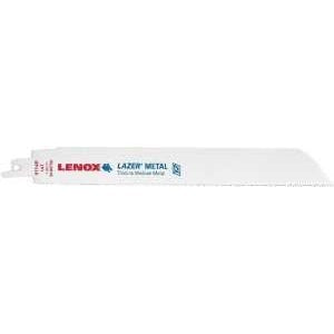 Lenox LAZER 24906T9114R Reciprocating Saw Blade, 1 in W, 9 in L, 14 TPI