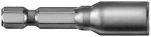 Irwin 94232 Nutsetter, 5/16 in Drive, 6-Point Drive, 1-7/8 in L, 1/4 in L Shank, Hex Shank