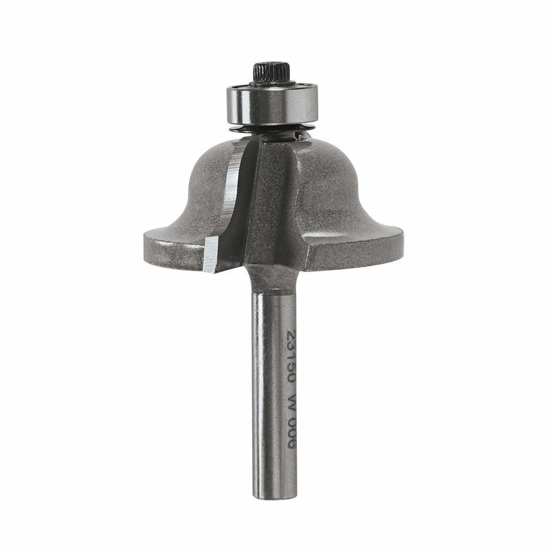 Vermont American 1-1/2 in. D X 1/4 in. X 2-3/8 in. L Carbide Tipped Roman Ogee Router Bit