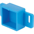 Prime-Line R 7143 Drawer Track Backplate, 15/16 in L, 1 in W, Plastic, Raw