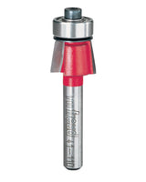 Freud 9/16 in. D X 9/16 in. X 2 in. L Carbide Bevel Trim Router Bit