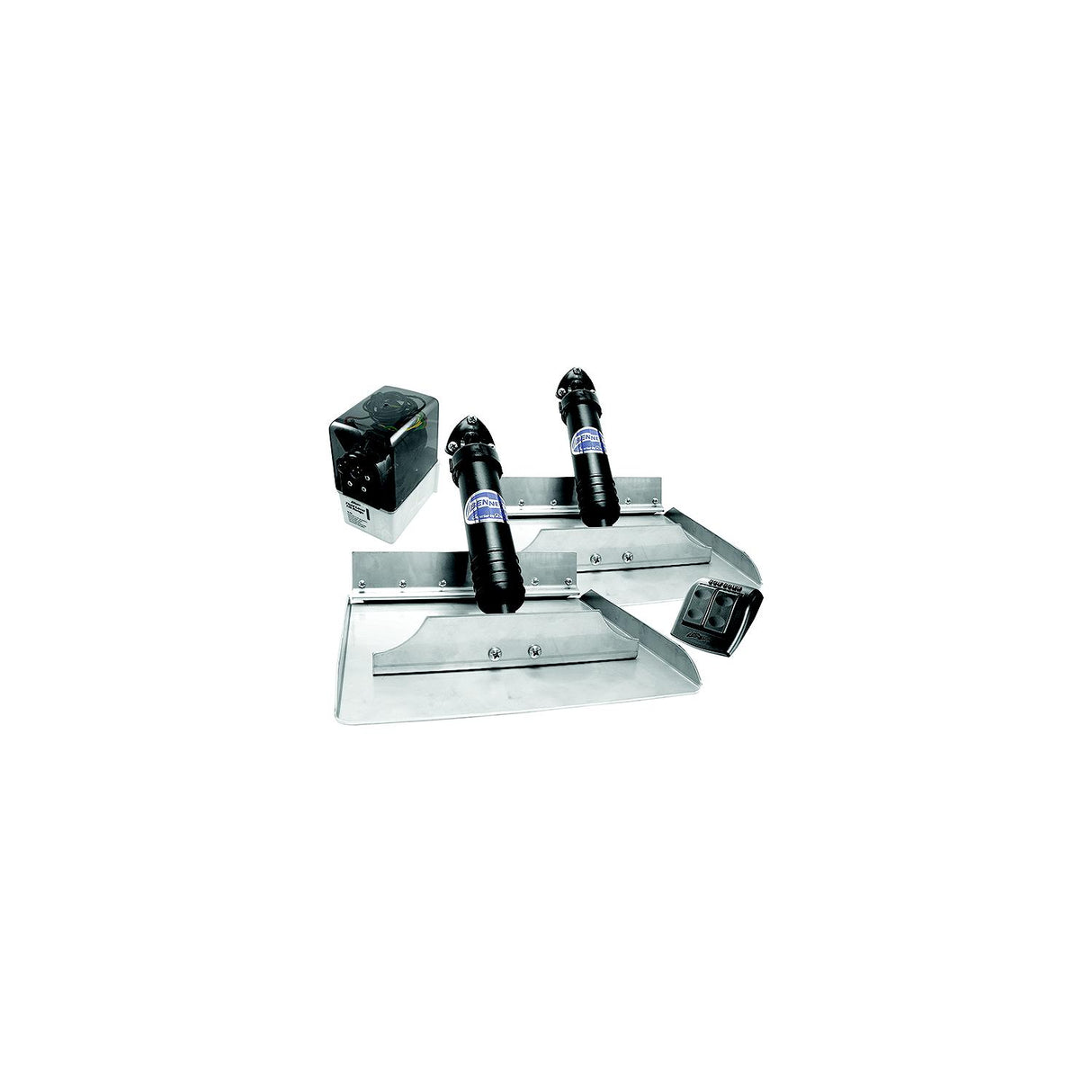 Bennett Trim Tab System With Eurostyle Control, 12" x 12"