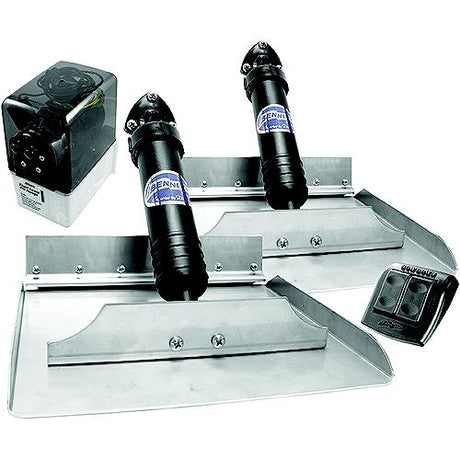 Bennett Trim Tab System w/Eurostyle Control, 12" x 9"