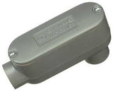 Halex 58630B Type LB Rigid Conduit Body, 3 in Hub, 13-9/64 in OAL, Threaded, Aluminum, Each