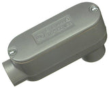 Halex 58630B Type LB Rigid Conduit Body, 3 in Hub, 13-9/64 in OAL, Threaded, Aluminum, Each