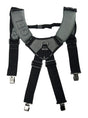 McGuire-Nicholas 19 in. L X 2 in. W Foam Suspenders Black 1 pair