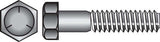 HILLMAN 5/8 in. D X 2-1/2 in. L Heat Treated Zinc Steel Hex Head Cap Screw 25 pk