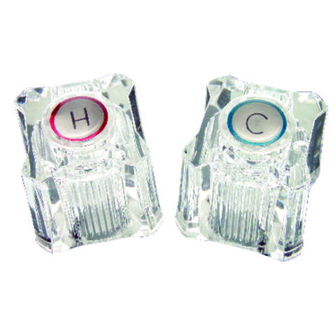 Ace For Kohler Clear Bathroom and Kitchen Faucet Handles