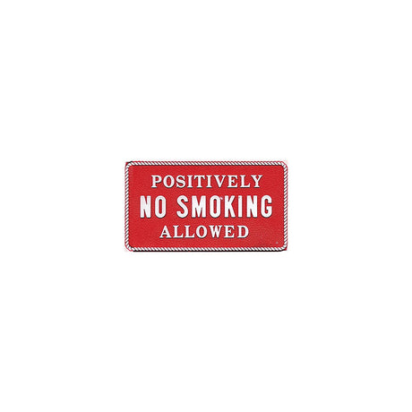No Smoking Allowed