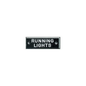Running Lights Identi-Plate, 5 Pack