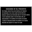 Oil Discharge Plaque