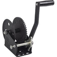 Fulton 142026 Single Speed 900 lb Max Load Trailer Winch, Glossy Black