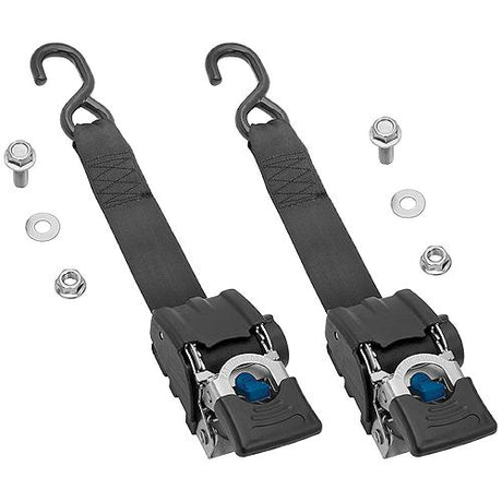 Fulton Heavy Duty 2" x 43" 833 lb Work Load Retractable Transom Ratchet Tie Down - 2 Pack