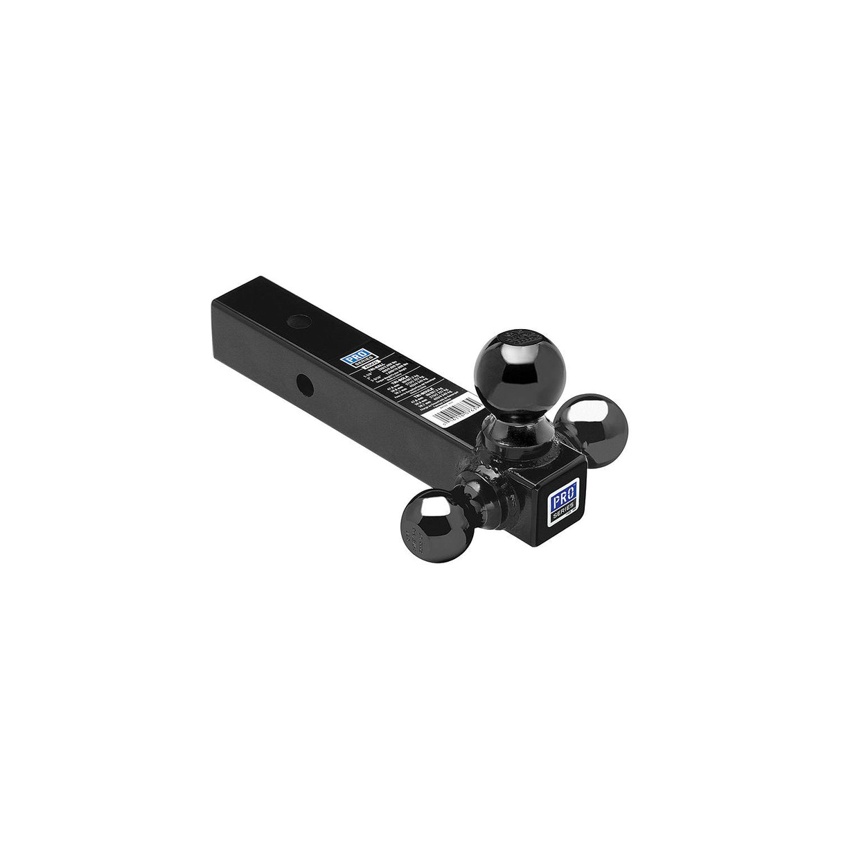 TRI-BALL BALL MOUNT 2 SQ BLACK