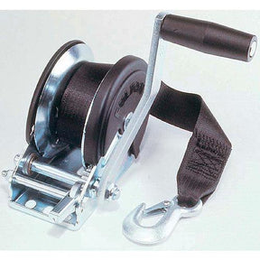Fulton 142208 Performance Series 1,500 lb Max Load Single Speed Winch with Strap &amp; Cover