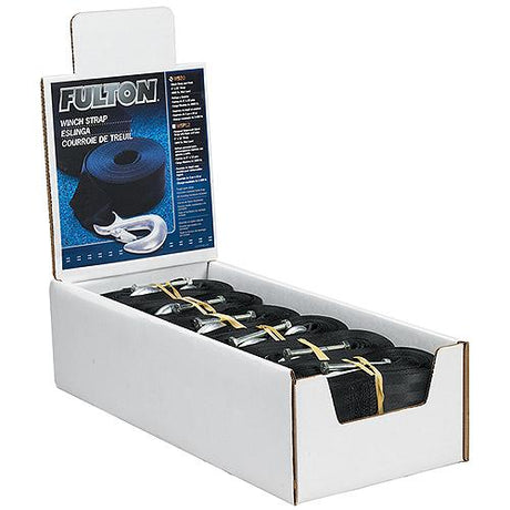 Winch Strap w/Hook 2" X 20'