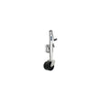 Fulton XPD15L0101 1,500 lb Max Load Heavy Duty Dual Wheel Bolt On Swivel Jack, Z-Max 600 Silver