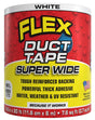 Flex Seal Super Wide DTWHTR4620 Duct Tape, 20 ft L, 4.6 in W, White