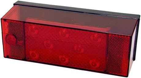 PM V856L Tail Light with License Light, LED Lamp, Red Light
