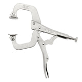Irwin Vise-Grip 2-1/8 in. X 1-1/2 in. D Locking C-Clamp with Swivel Pads 1000 lb 1 pc
