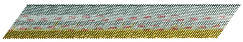 Senco DA17EPBN Series Finish Nail, Glue Collation, 1-1/2 in L, 15 ga, Steel, Bright Basic, Brad Head, Smooth Shank