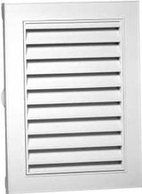 Duraflo 626075-00 Gable Vent, 18 in L, 12 in W, Polypropylene, White